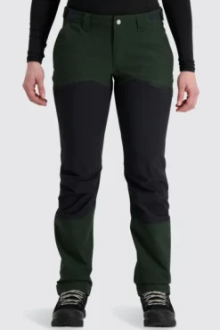 Alaska 1795 Alaska Freedom -naisten housut, vihreä/harmaa| Retkeilyhousut