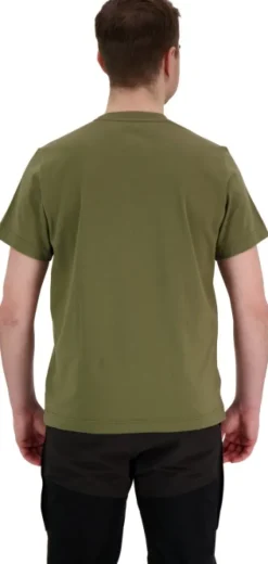 Alaska 1795 Metsästysliivit/Fleeceliivit^Alaska Freedom t-paita rintataskulla, oliivinvihreä