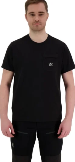 Alaska 1795 Alaska Freedom t-paita rintataskulla, musta| Metsästysliivit/Fleeceliivit