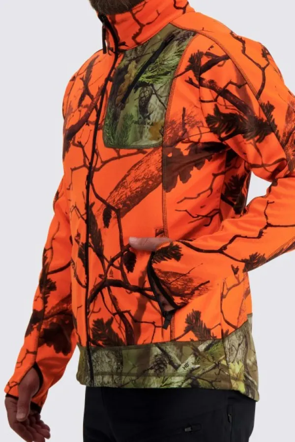 Alaska 1795 Alaska Juneau -miesten fleecetakki, BlindMax HD / Blaze 3D| Koiranohjaajan Vaatteet