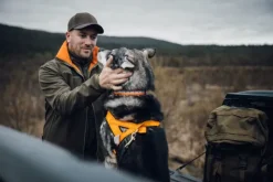 Alaska 1795 Metsästystakit/Softshell- Ja Tuulenpitävät Takit Metsälle^Alaska Kodiak APS -miesten kääntötakki, vihreä/oranssi