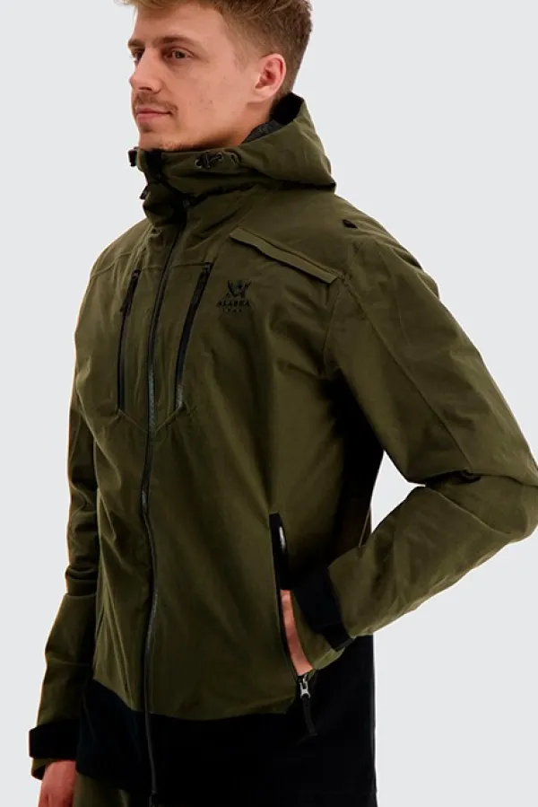 Alaska 1795 Alaska M's Apex Pro -takki, Forest Green/Black| Metsästystakit/Vedenpitävät Metsästystakit