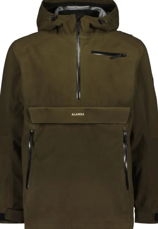 Alaska 1795 Metsästystakit/Anorakit Metsälle^Alaska Performance anorakki, vihreäruskea