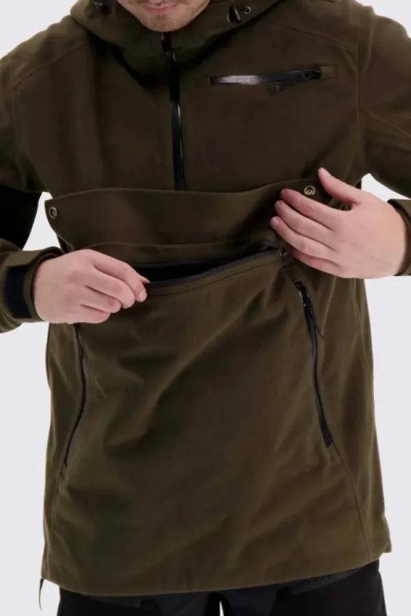 Alaska 1795 Metsästystakit/Anorakit Metsälle^Alaska Performance anorakki, vihreäruskea