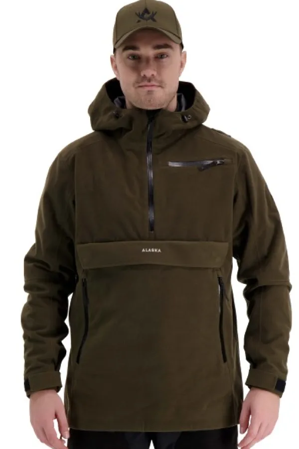 Alaska 1795 Metsästystakit/Anorakit Metsälle^Alaska Performance anorakki, vihreäruskea