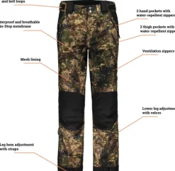 Alaska 1795 Outlet - Metsästysvaatteet^Alaska Superior II -miesten metsästyshousut, BlindTech Invisible (2020)