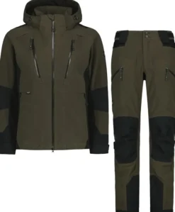 Alaska 1795 Metsästyshousut/Vedenpitävät Metsästyshousut^Alaska Superior Pro naisten metsästyspuku, Brown/Black