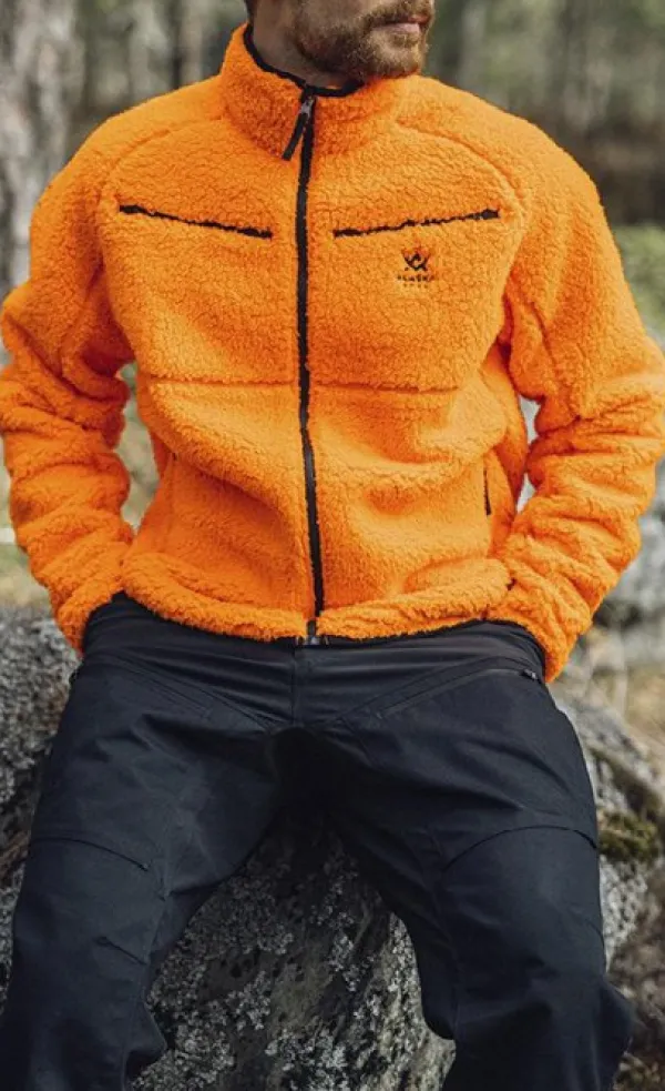 Alaska 1795 Metsästysliivit/Fleeceliivit^Alaska Teddy -hirvimiehen takki, Blaze Orange