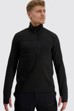 Alaska 1795 Metsästysliivit/Fleeceliivit^Alaska ThermoDry Half-Zip -miesten paita, Black