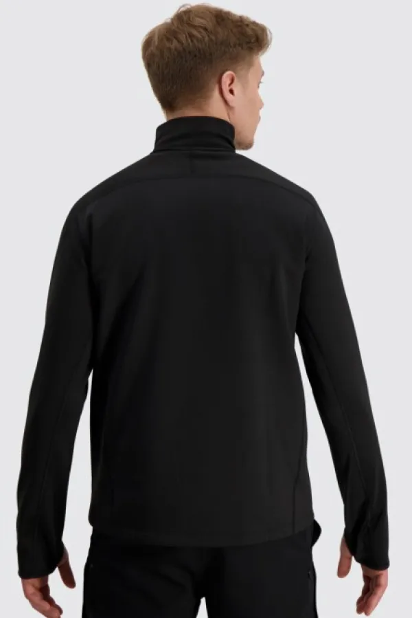 Alaska 1795 Metsästysliivit/Fleeceliivit^Alaska ThermoDry Half-Zip -miesten paita, Black