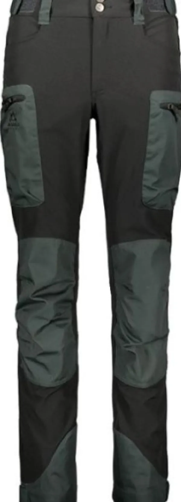 Alaska 1795 Alaska Trekking Lite naisten housut, musta/tummanharmaa| Retkeilyhousut