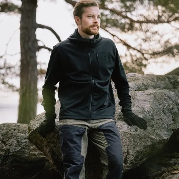 Alaska 1795 Alaska Trekking Lite Pro -miesten housut, Dark Olive / Grey| Retkeilyhousut