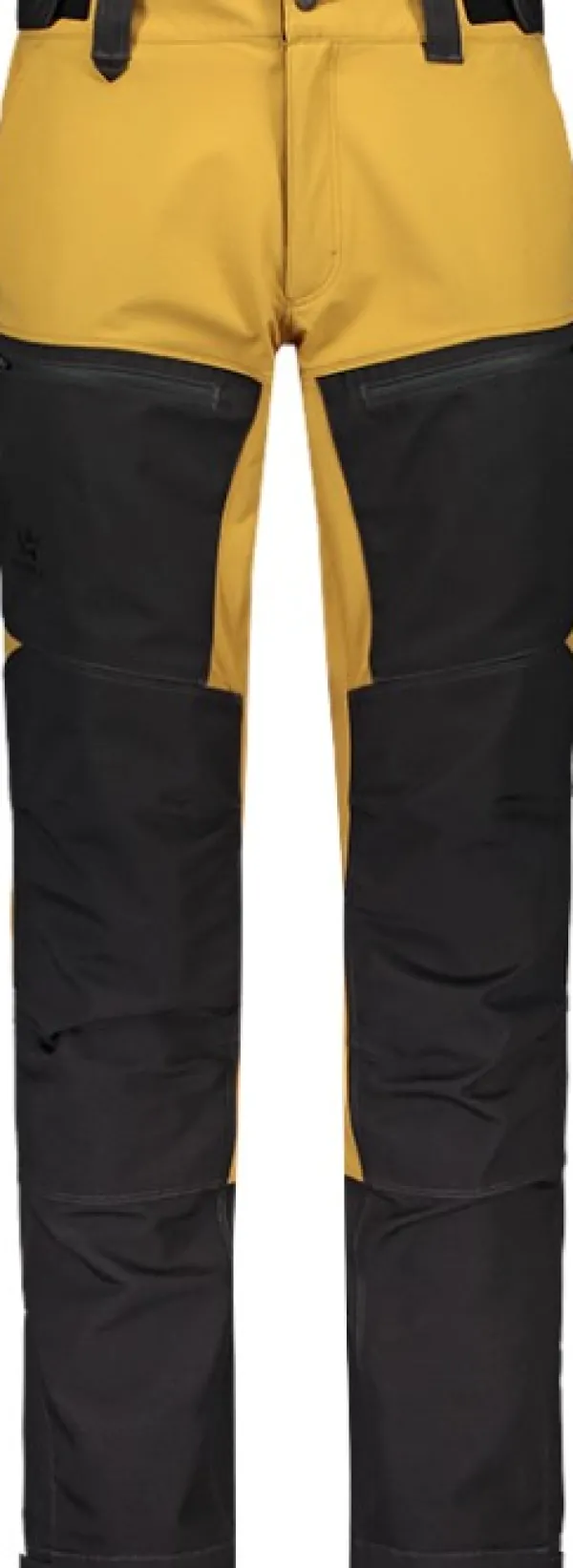Alaska 1795 Outlet - Housut Ja Shortsit^Alaska Trekking Lite Pro -miesten housut, Mustard / Grey