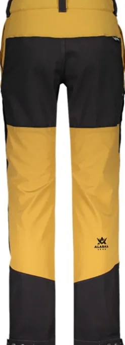 Alaska 1795 Alaska Trekking Lite Pro -naisten housut, Mustard / Grey| Retkeilyhousut