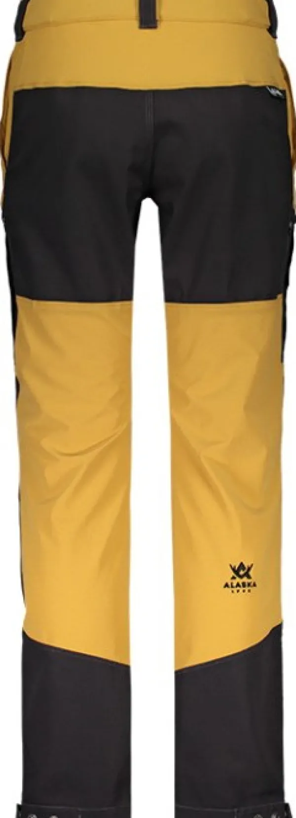 Alaska 1795 Alaska Trekking Lite Pro -naisten housut, Mustard / Grey| Retkeilyhousut