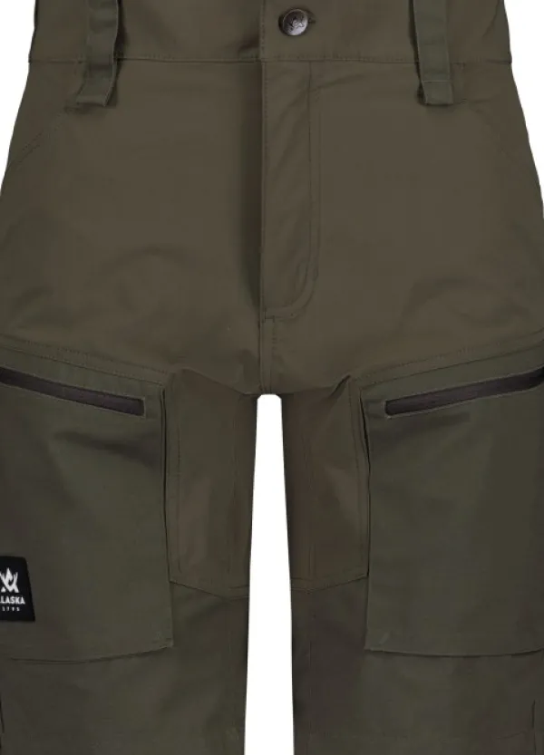 Alaska 1795 Shortsit^Alaska Trekking Lite Pro Shorts naisten shortsit, Olive