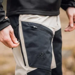 Alaska 1795 Alaska Trekking Lite Pro -miesten housut, Moss Grey / Black| Retkeilyhousut