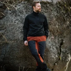 Alaska 1795 Alaska Trekking Lite Pro -miesten housut, Orange / Grey| Retkeilyhousut