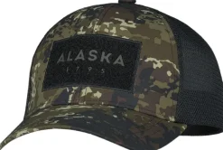 Alaska 1795 Alaska Trucker Cap lippalakki, BlindTech Forest/Black| Camovaatteet