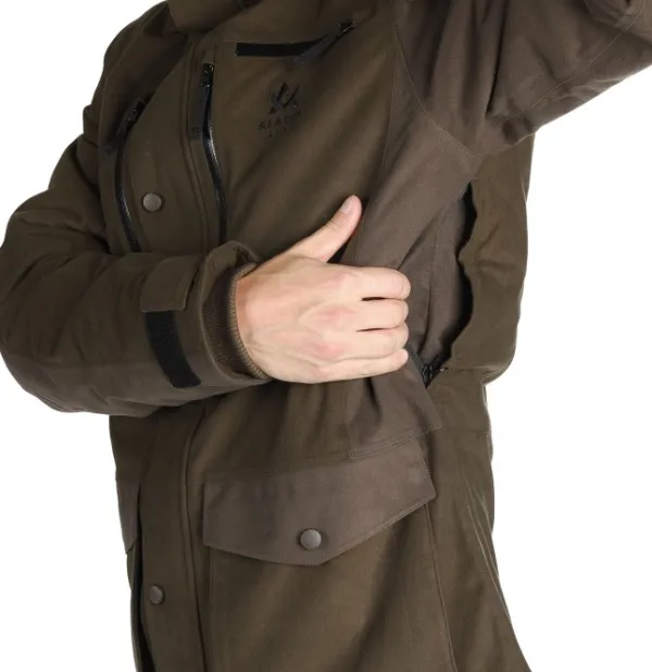 Alaska 1795 Alaska Tundra Jacket metsästystakki, Moss Brown| Metsästystakit/Topatut Metsästystakit