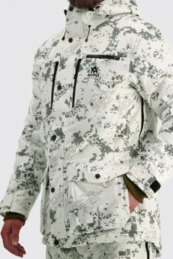 Alaska 1795 Alaska Tundra -miesten metsästystakki, BlindTech Snow (2022)| Lumicamo