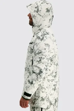 Alaska 1795 Alaska Tundra -miesten metsästystakki, BlindTech Snow (2022)| Lumicamo