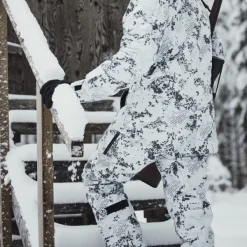 Alaska 1795 Alaska Tundra -miesten metsästyshousut, BlindTech Snow (2022)| Lumicamo