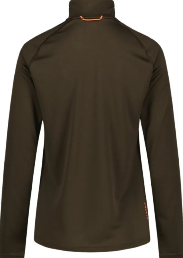 Alaska 1795 Alaska W's CoolDry Half-Zip Top Brown| Metsästysliivit/Fleeceliivit