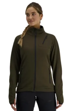 Alaska 1795 Alaska W`s Juneau Fleecetakki, Moss Brown| Metsästysliivit/Fleeceliivit