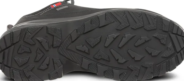 Alfa Ulkoilukengät^Brage Perform GTX naisten nahkaiset vaelluskengät, musta