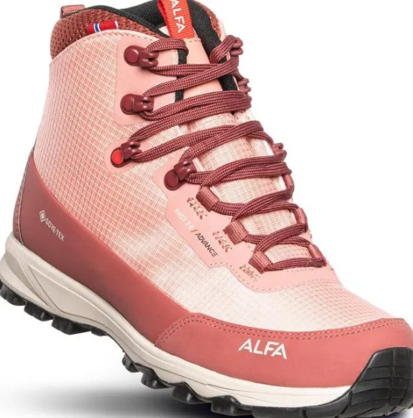 Alfa Kvist Advance 2.0 GTX -naisten vaelluskengät, vaaleanpunainen| Metsästyskengät