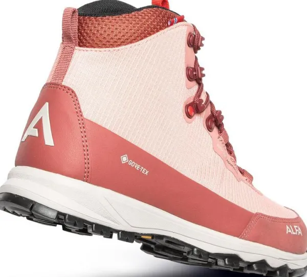 Alfa Kvist Advance 2.0 GTX -naisten vaelluskengät, vaaleanpunainen| Metsästyskengät