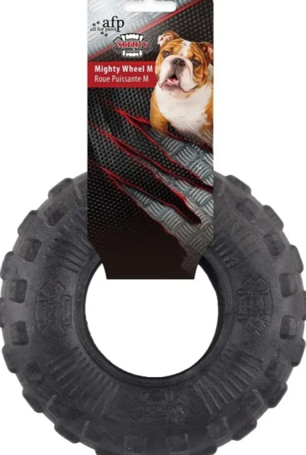 All For Paws Hundleksak Mighty Rex Däck Ø15 cm| Aktivointilelut