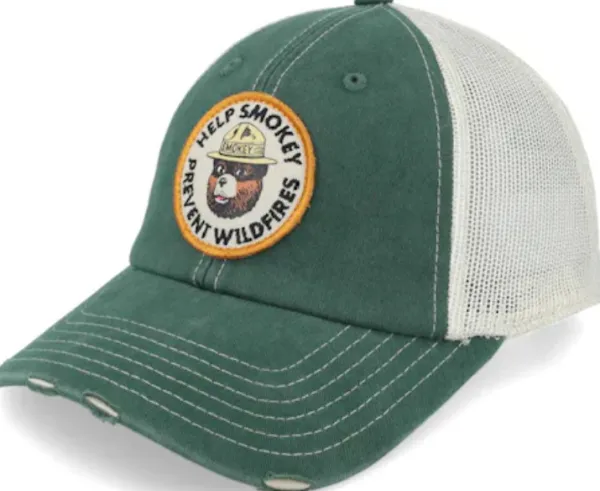 American Needle Smokey Bear Orville Stone/Green| Päähineet, huivit ja kaulurit/Lippikset