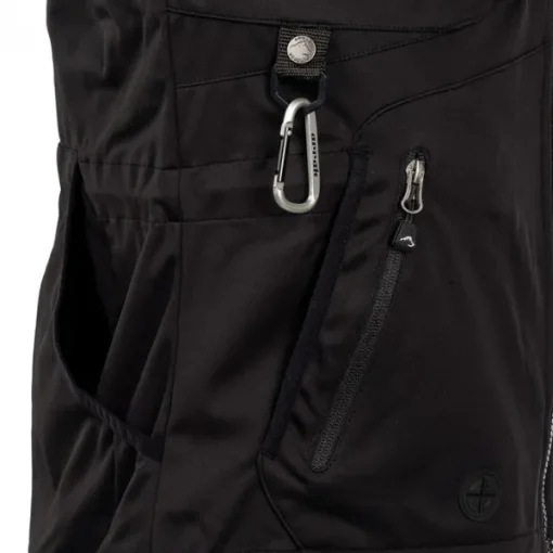 Arrak Outdoor Koiranohjaajan Vaatteet^Arrak Acadia naisten softshell-liivi, musta
