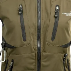 Arrak Outdoor Arrak Acadia Softshell Vest Olive -naisten liivi, oliivi| Koiranohjaajan Vaatteet