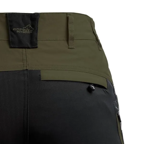 Arrak Outdoor Arrak Active Stretch Pants Olive - -naisten tekniset housut, oliivi| Vapaa-ajan Housut