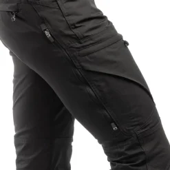 Arrak Outdoor Retkeilyhousut^Arrak Active Stretch -ulkoiluhousut, musta