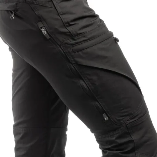 Arrak Outdoor Retkeilyhousut^Arrak Active Stretch -ulkoiluhousut, musta