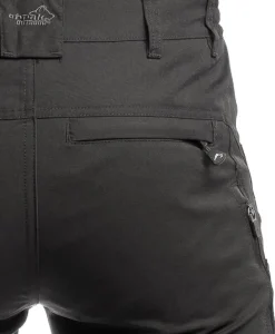 Arrak Outdoor Retkeilyhousut^Arrak Active Stretch -ulkoiluhousut, musta