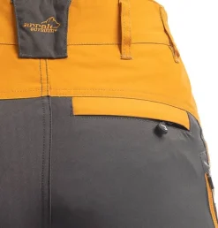 Arrak Outdoor Retkeilyhousut^Arrak Active Stretch -ulkoiluhousut naisille, oranssi/musta