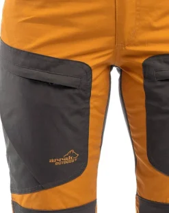 Arrak Outdoor Retkeilyhousut^Arrak Active Stretch -ulkoiluhousut naisille, oranssi/musta