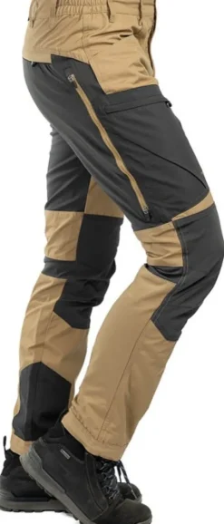 Arrak Outdoor Retkeilyhousut^Arrak Active Stretch -ulkoiluhousut, vaaleanruskea