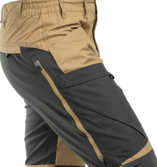 Arrak Outdoor Retkeilyhousut^Arrak Active Stretch -ulkoiluhousut, vaaleanruskea