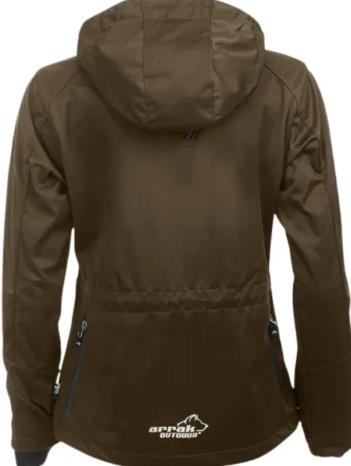 Arrak Outdoor Arrak Akka Softshell Jacket naisten takki, Brown| Koiranohjaajan Vaatteet
