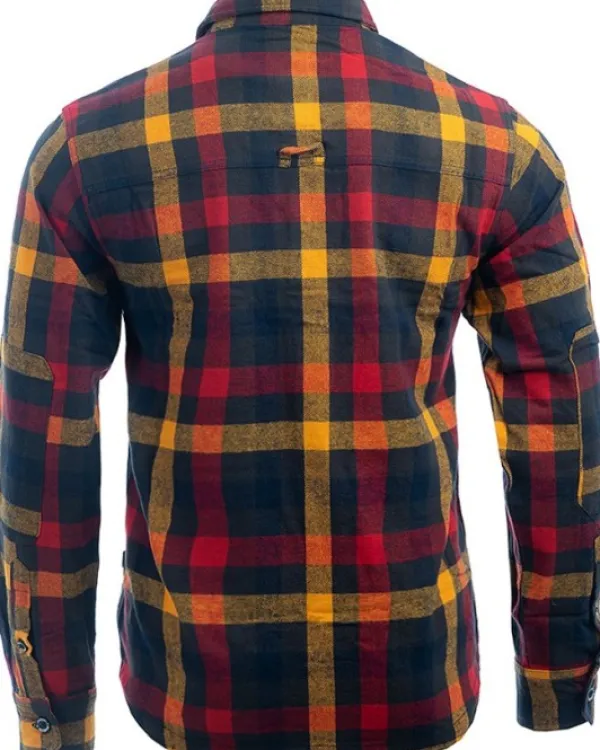 Arrak Outdoor Arrak Flannel Shirt Insulated paita, Navy| Koiranohjaajan Vaatteet