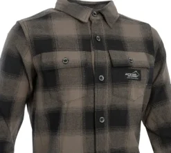 Arrak Outdoor Metsästyspaidat^Arrak Flannel Shirt naisten flanellipaita, ruskea