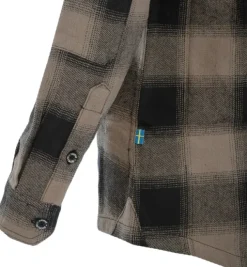 Arrak Outdoor Metsästyspaidat^Arrak Flannel Shirt naisten flanellipaita, ruskea