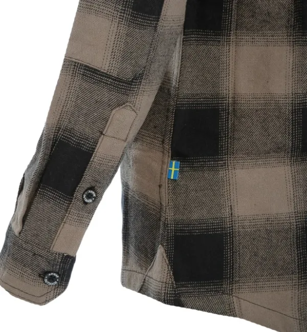 Arrak Outdoor Metsästyspaidat^Arrak Flannel Shirt naisten flanellipaita, ruskea