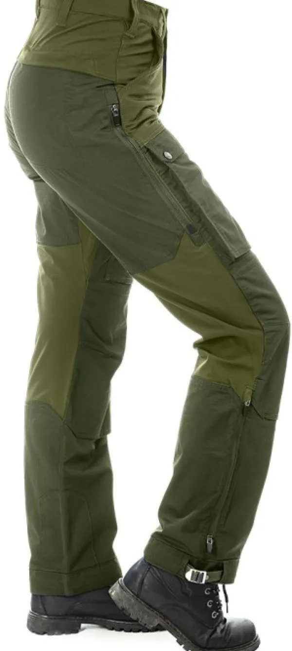 Arrak Outdoor Arrak Flexible Zip Off Pant naisten katkolahjehousut, vihreä| Koiranohjaajan Vaatteet